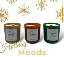 Load image into Gallery viewer, Holiday Moods - Candle Trio Gift Set (3 piece 2.5 oz Minis)